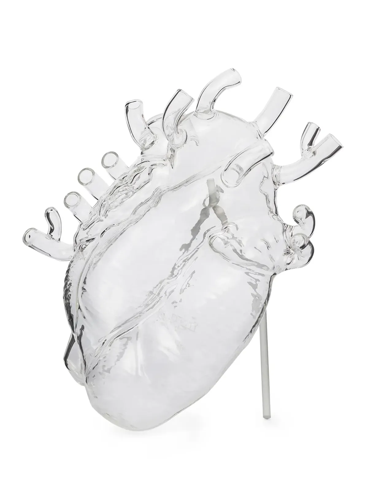 Seletti Love in Bloom heart-shaped vase - White - 画像2