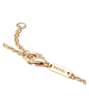 Anita Ko 18kt イエローゴールド パームリーフ ダイヤモンド ブレスレット - サムネイル3
