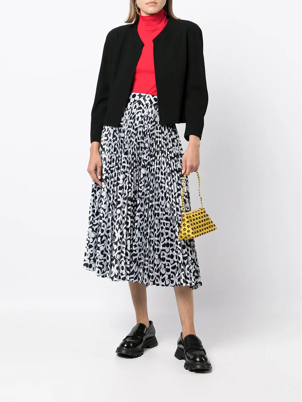 CHANEL Pre-Owned クロップドジップアップジャケット - 画像2