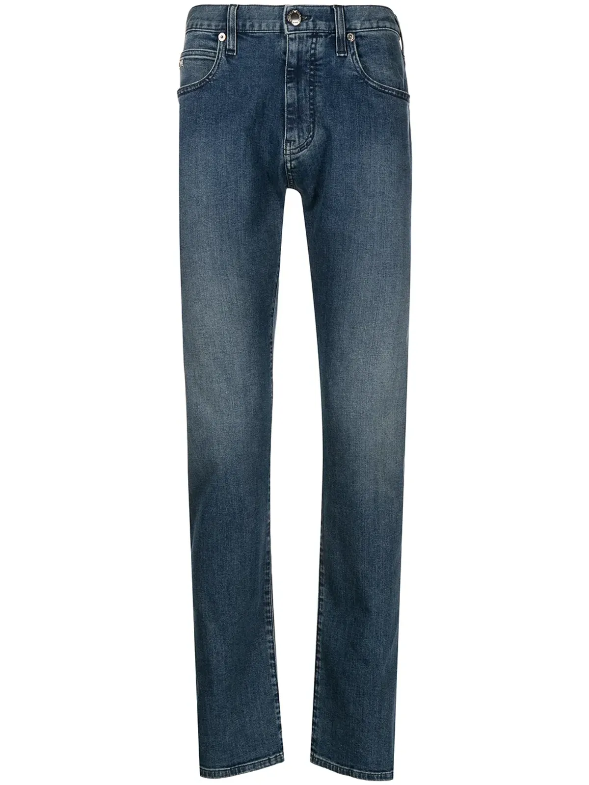 Emporio Armani J45ストレートレッグ ツイルデニムジーンズ - 画像1
