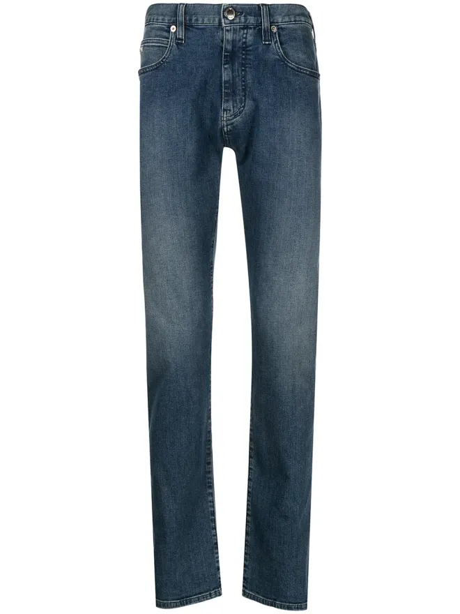 Emporio Armani Emporio Armani J45ストレートレッグ ツイルデニムジーンズの商品画像
