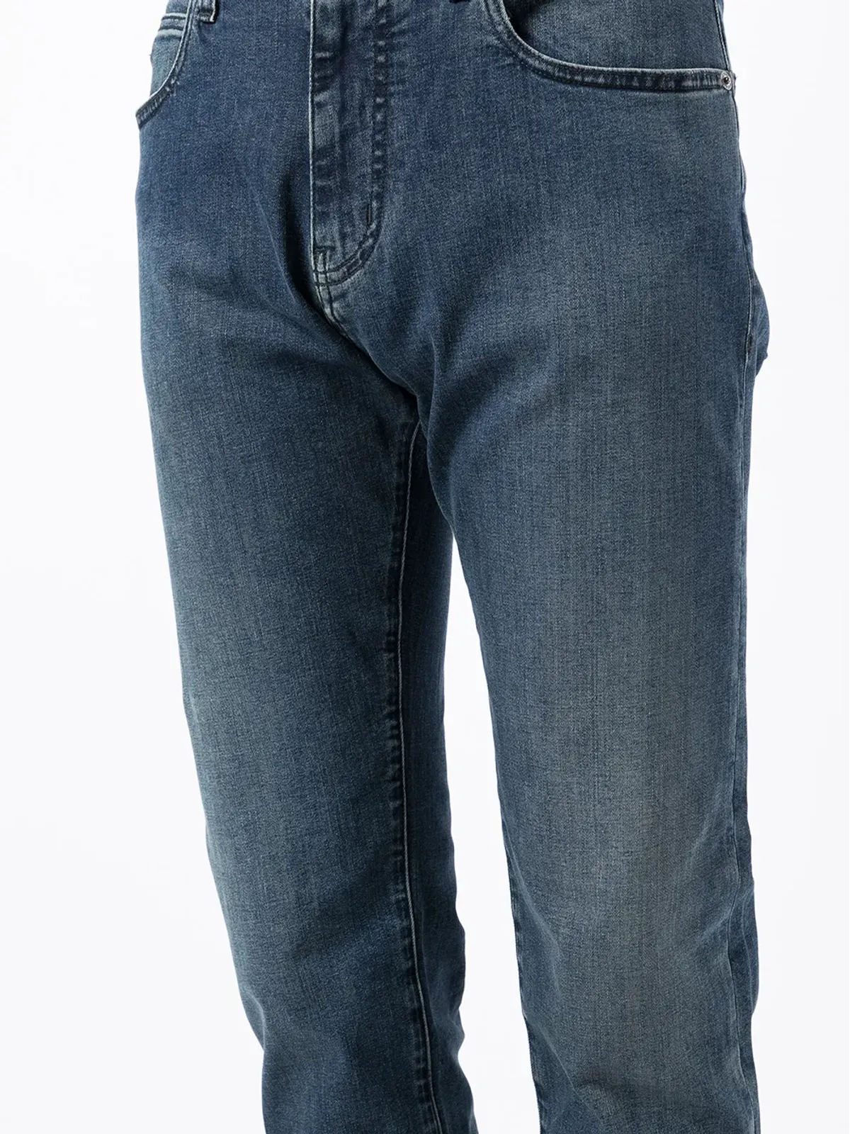 Emporio Armani J45ストレートレッグ ツイルデニムジーンズ - 画像5