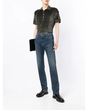 Emporio Armani J45ストレートレッグ ツイルデニムジーンズ - サムネイル2