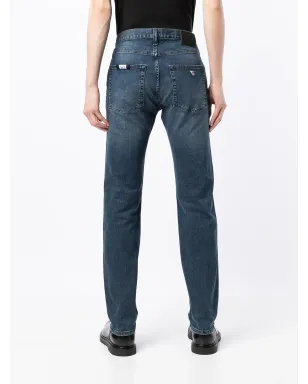 Emporio Armani J45ストレートレッグ ツイルデニムジーンズ - サムネイル4