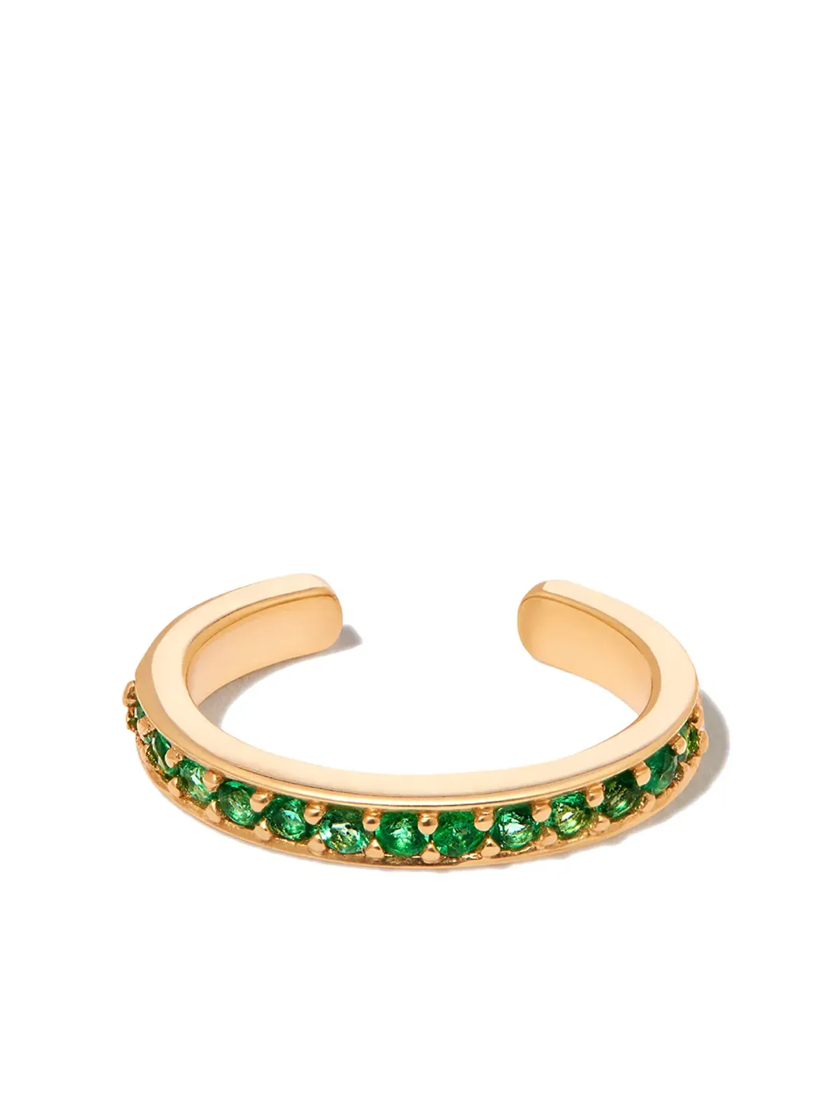 Anita Ko 18kt イエローゴールド エメラルド イヤーカフ - 画像1