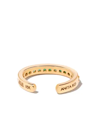 Anita Ko 18kt イエローゴールド エメラルド イヤーカフ - サムネイル3