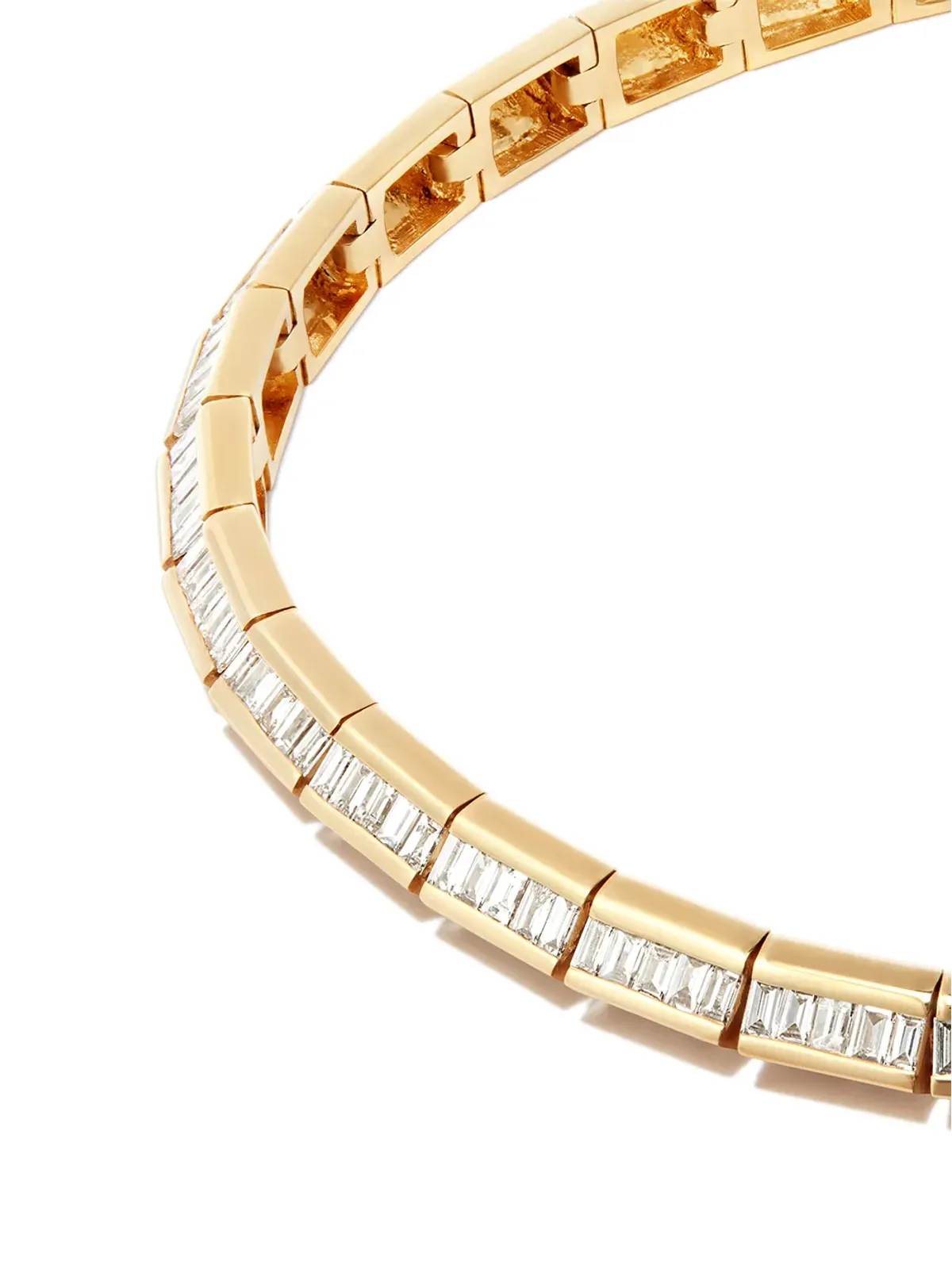 Lizzie Mandler Fine Jewelry 18金イエローゴールド ダイヤモンド ブレスレット - 画像2