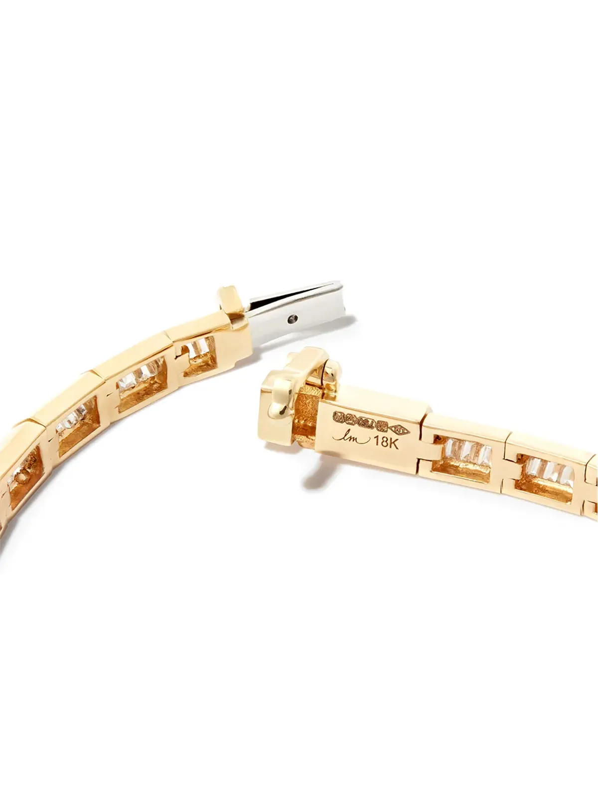 Lizzie Mandler Fine Jewelry 18金イエローゴールド ダイヤモンド ブレスレット - 画像3