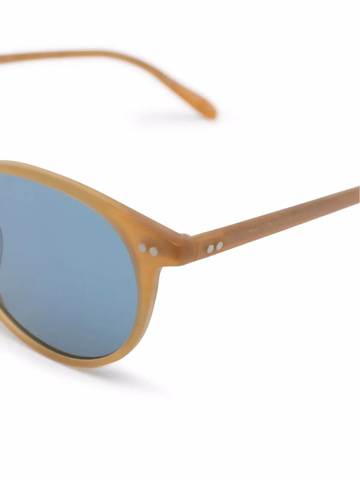 Oliver Peoples 丸型フレームサングラス - 画像3