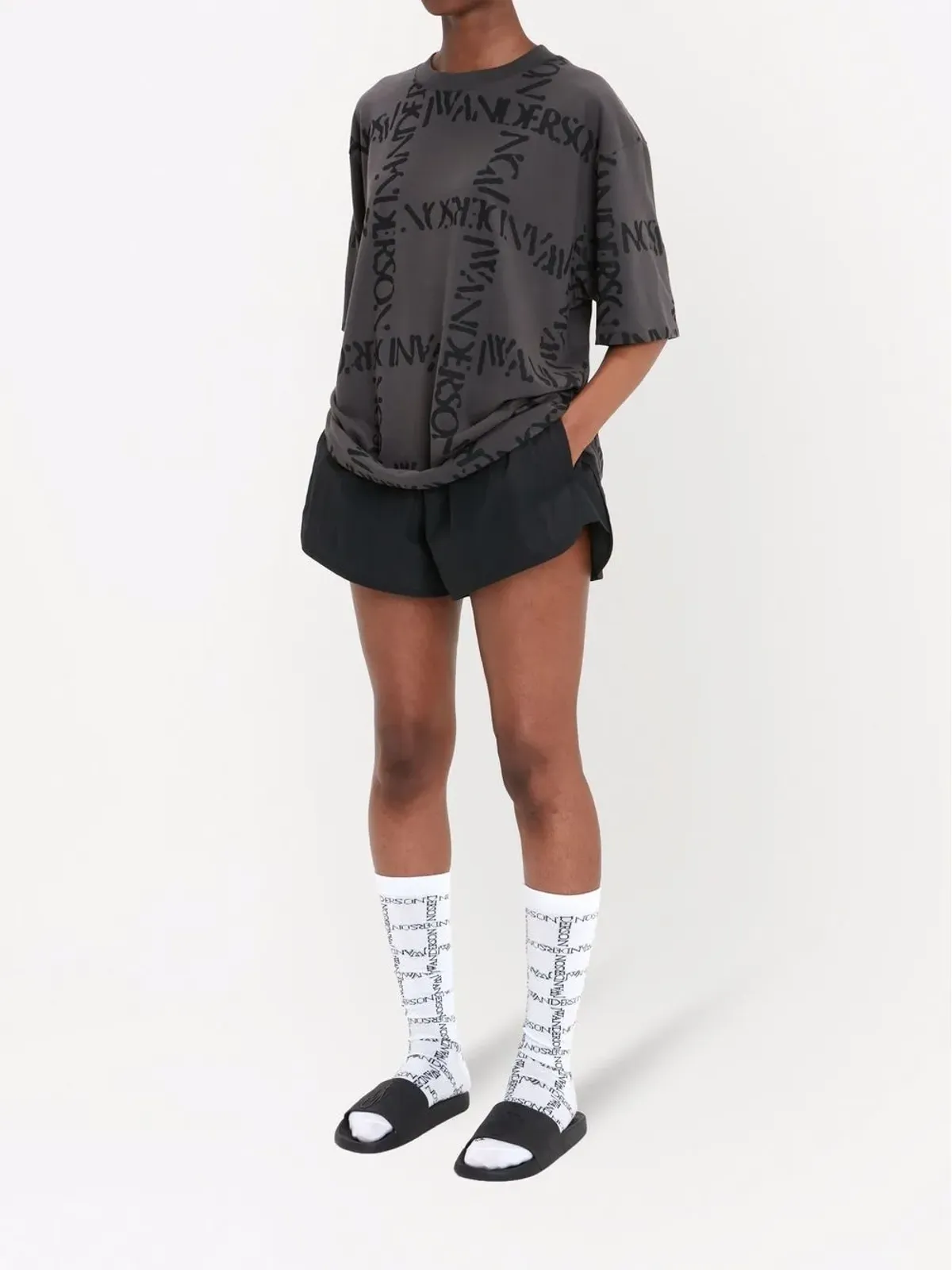 JW Anderson ロゴプリント Tシャツ - 画像3