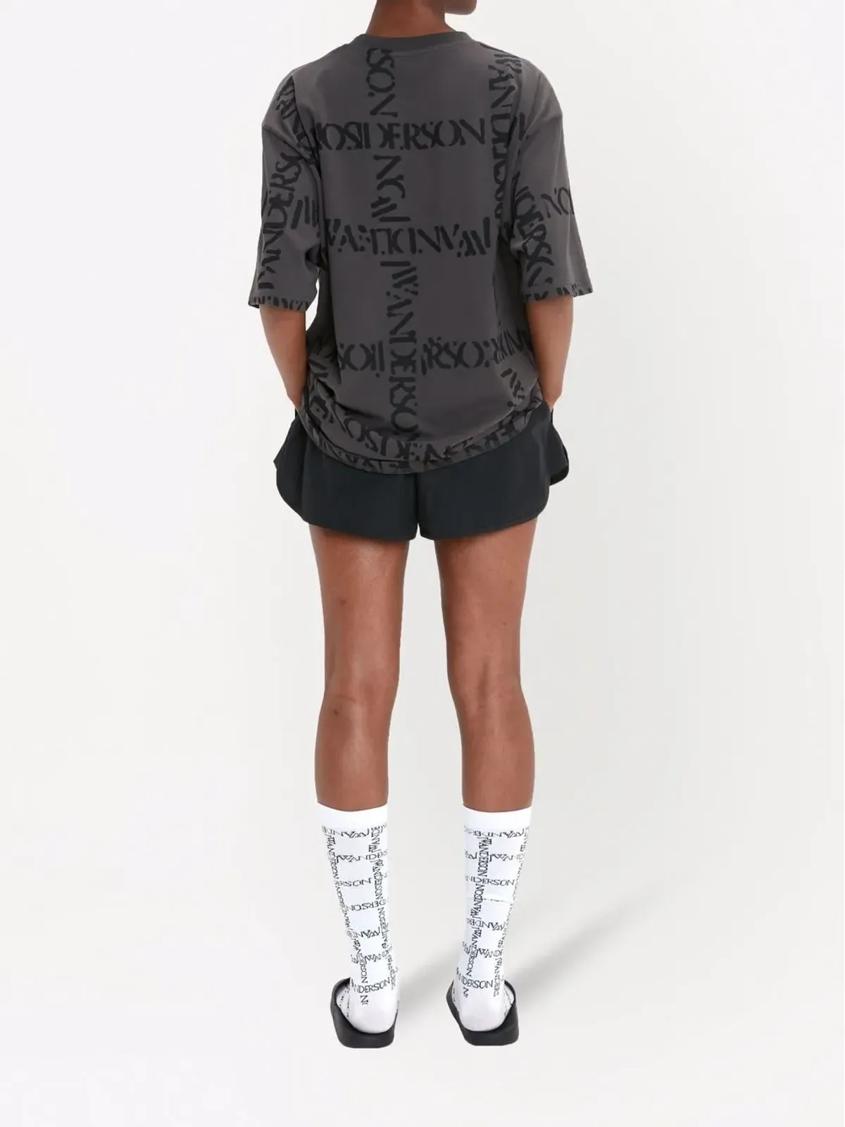 JW Anderson ロゴプリント Tシャツ - 画像4