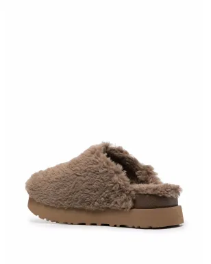 UGG プラットフォームシアリングスリッパ ブラウン - サムネイル3
