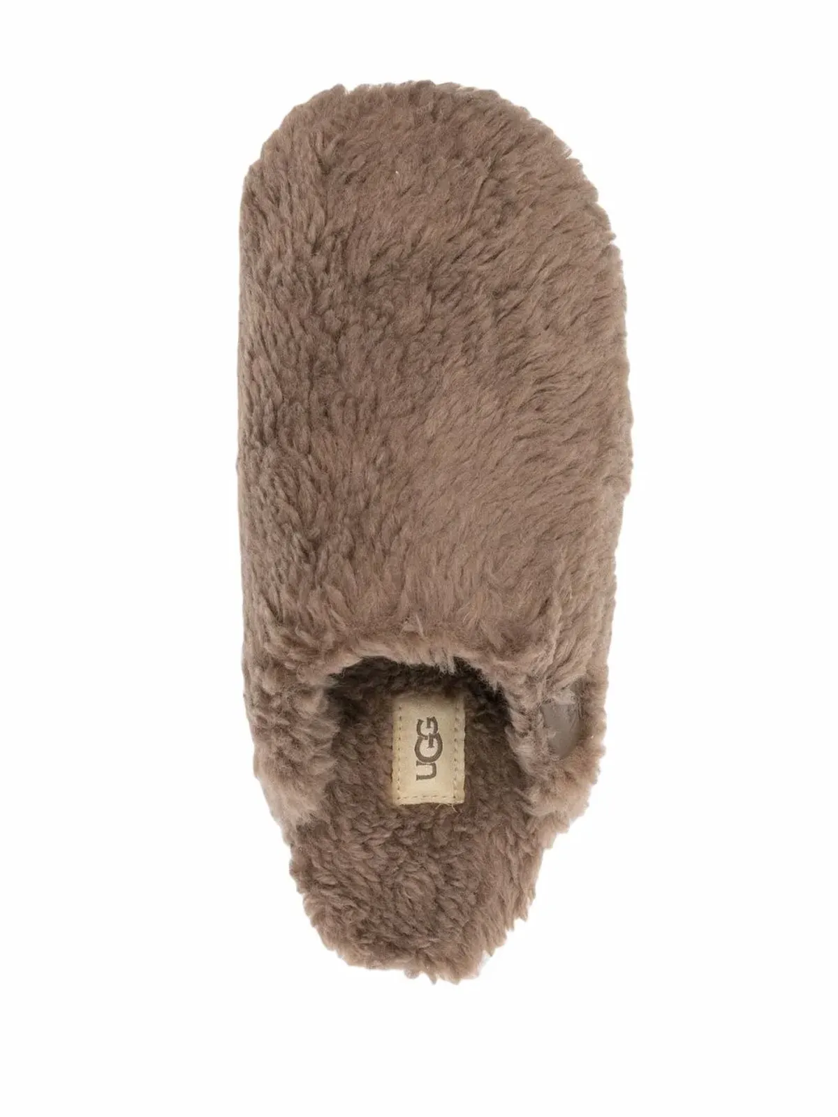 UGG プラットフォームシアリングスリッパ ブラウン - 画像4