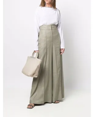 Brunello Cucinelli コールドショルダー ブラウス - ホワイト - サムネイル2