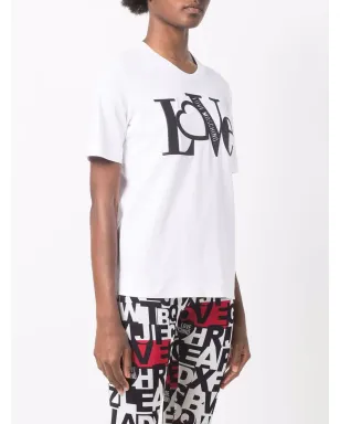 Love Moschino スローガンプリント半袖Tシャツ - サムネイル3