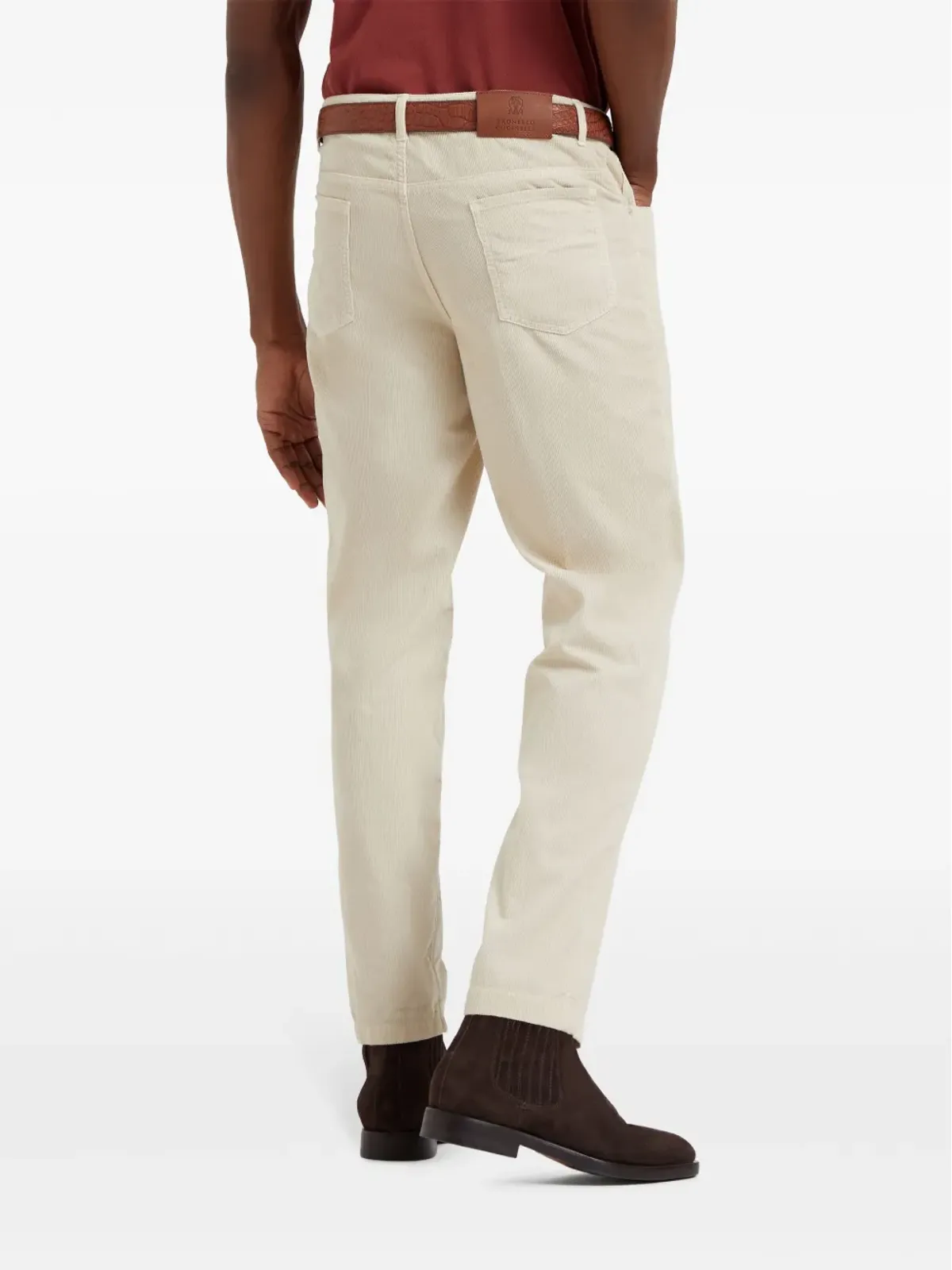 Brunello Cucinelli ストレートレッグ コーデュロイパンツ - 画像3