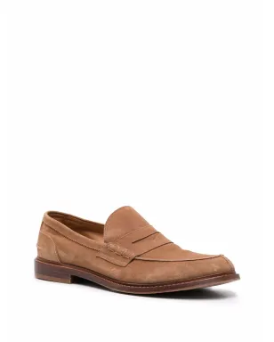 Brunello Cucinelli スエード・ペニーローファー - ブラウン - サムネイル2