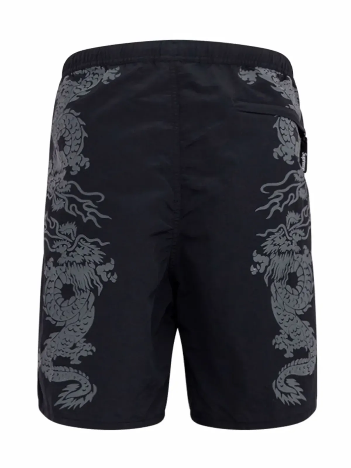 Supreme ドラゴンウォーターショーツ - ブラック - 画像2