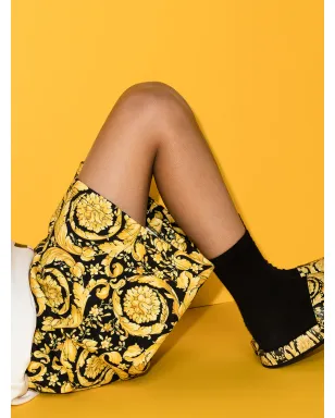 Versace Kids バロッコ キッズプリント コットンショーツ - サムネイル5