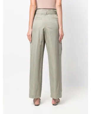 Brunello Cucinelli ペーパーバッグウエストパンツ - サムネイル4