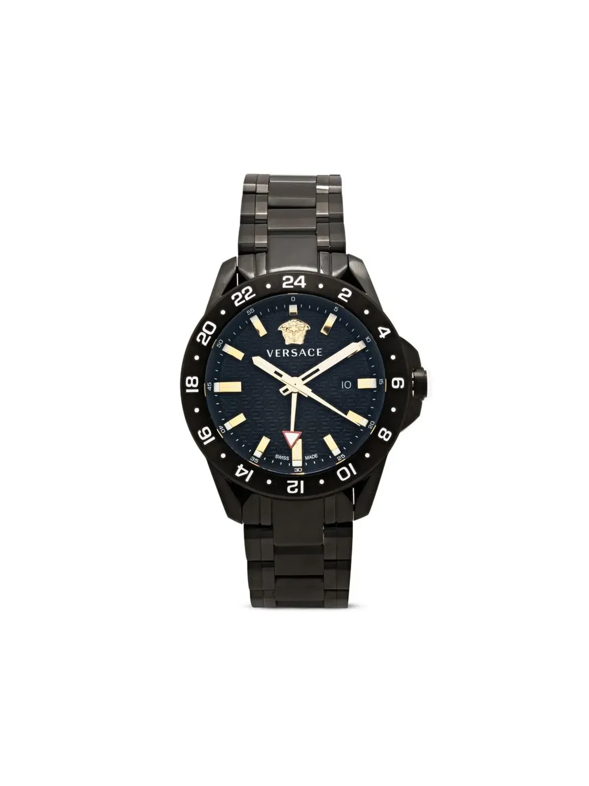 Versace スポーツテックGMT ブラック - 画像1