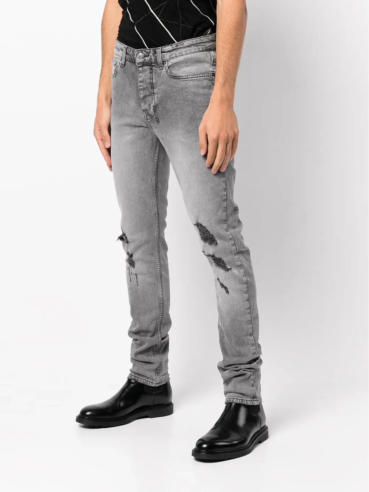 Ksubi Prodigy ダメージ加工スキニージーンズ - 画像3