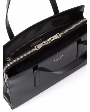 Prada レザー ハンドバッグ 1995 リエディション - サムネイル4