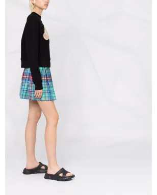 Palm Angels ベアモチーフ クロップド スウェットシャツ - サムネイル4