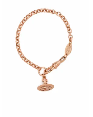 Vivienne Westwood Orbペンダントブレスレット ピンク - サムネイル1
