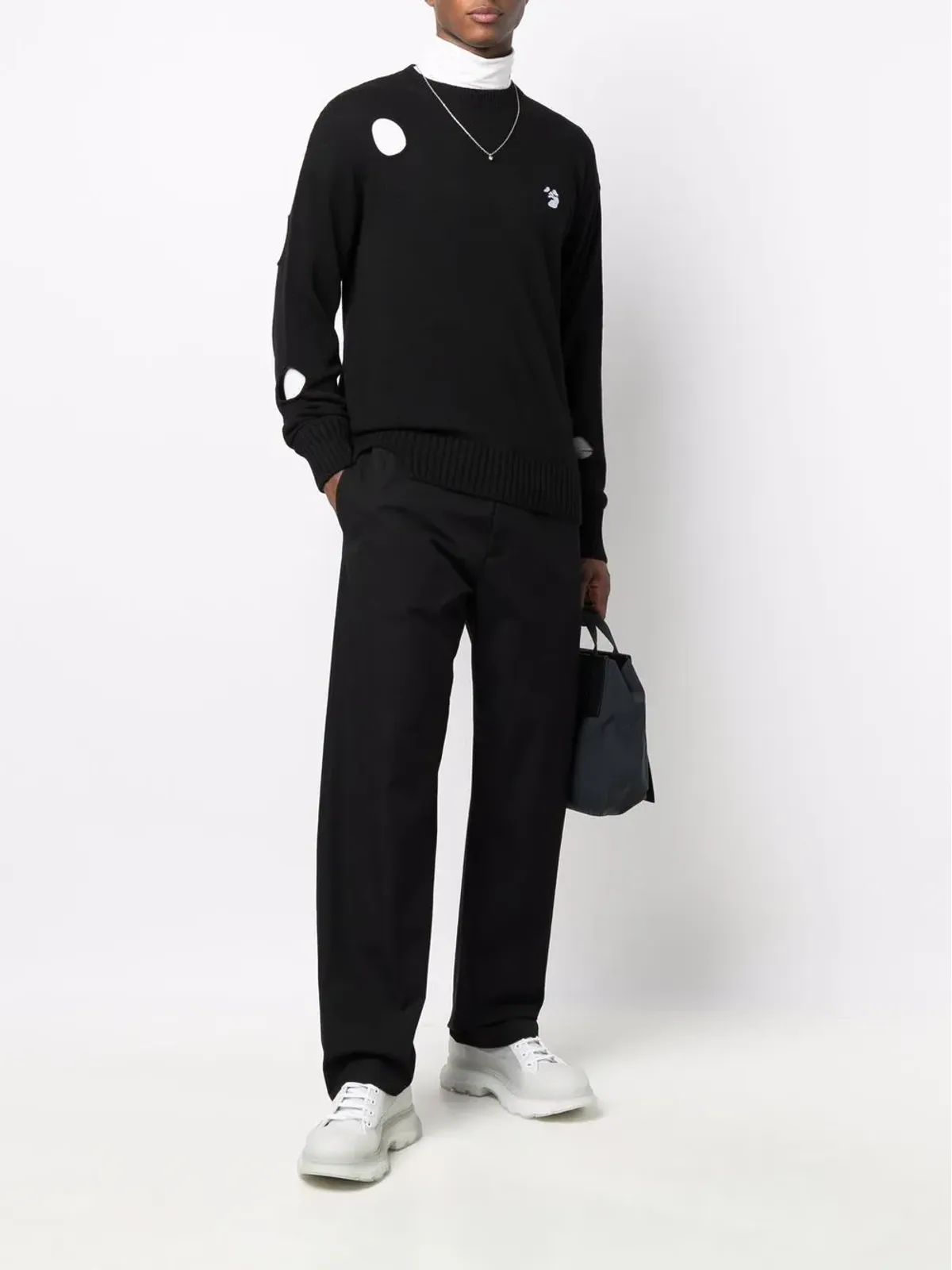 Off-White カットアウトサークルジャンパー - 画像2