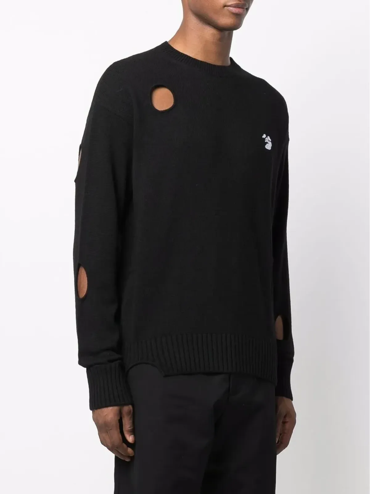 Off-White カットアウトサークルジャンパー - 画像3