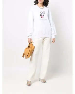Off-White Caravaggio Hand ロゴプリント スウェットシャツ - サムネイル2