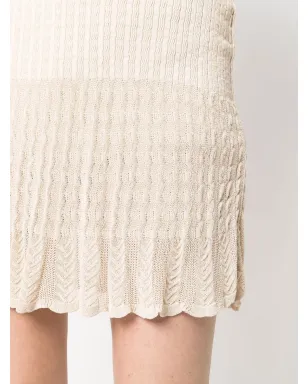 Alaïa ビンテージ 1990年代 ケーブルニット ミニスカート - サムネイル5