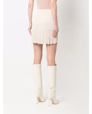Alaïa ビンテージ 1990年代 ケーブルニット ミニスカート - サムネイル4