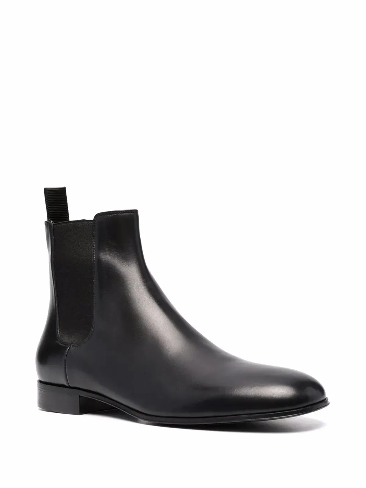 Gianvito Rossi アンクル丈レザー チェルシーブーツ ブラック - 画像2