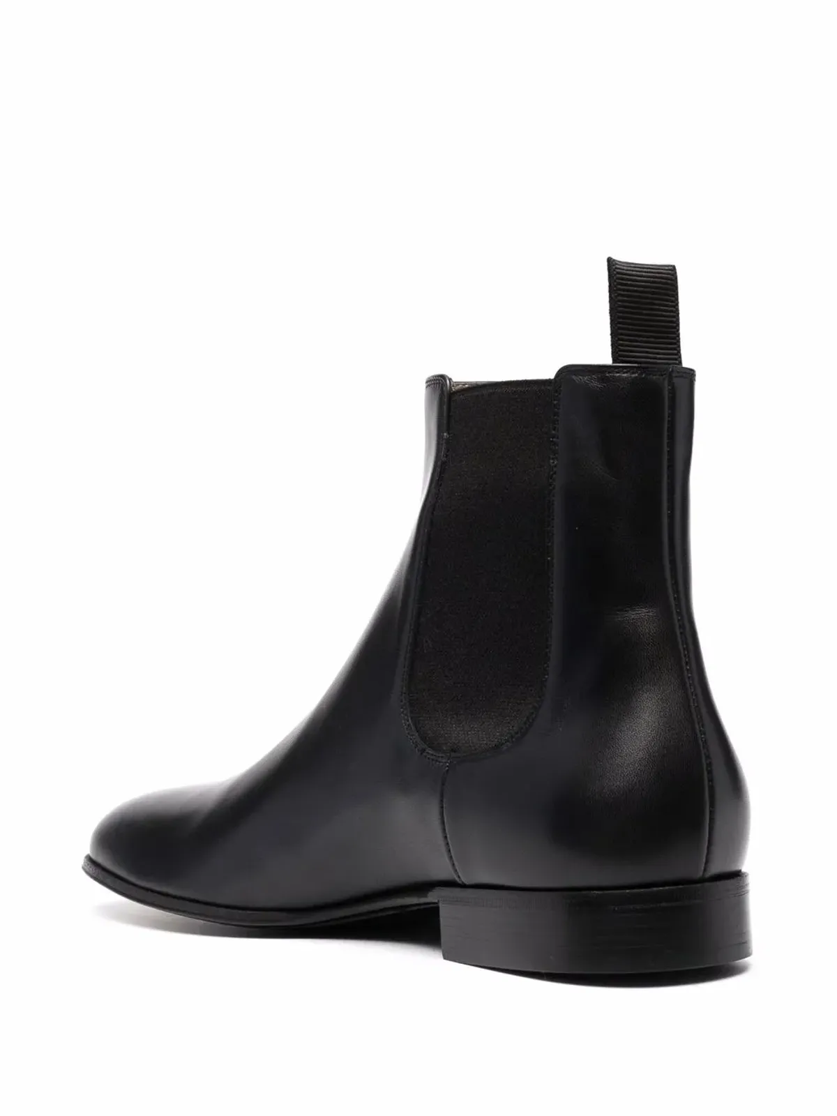 Gianvito Rossi アンクル丈レザー チェルシーブーツ ブラック - 画像3