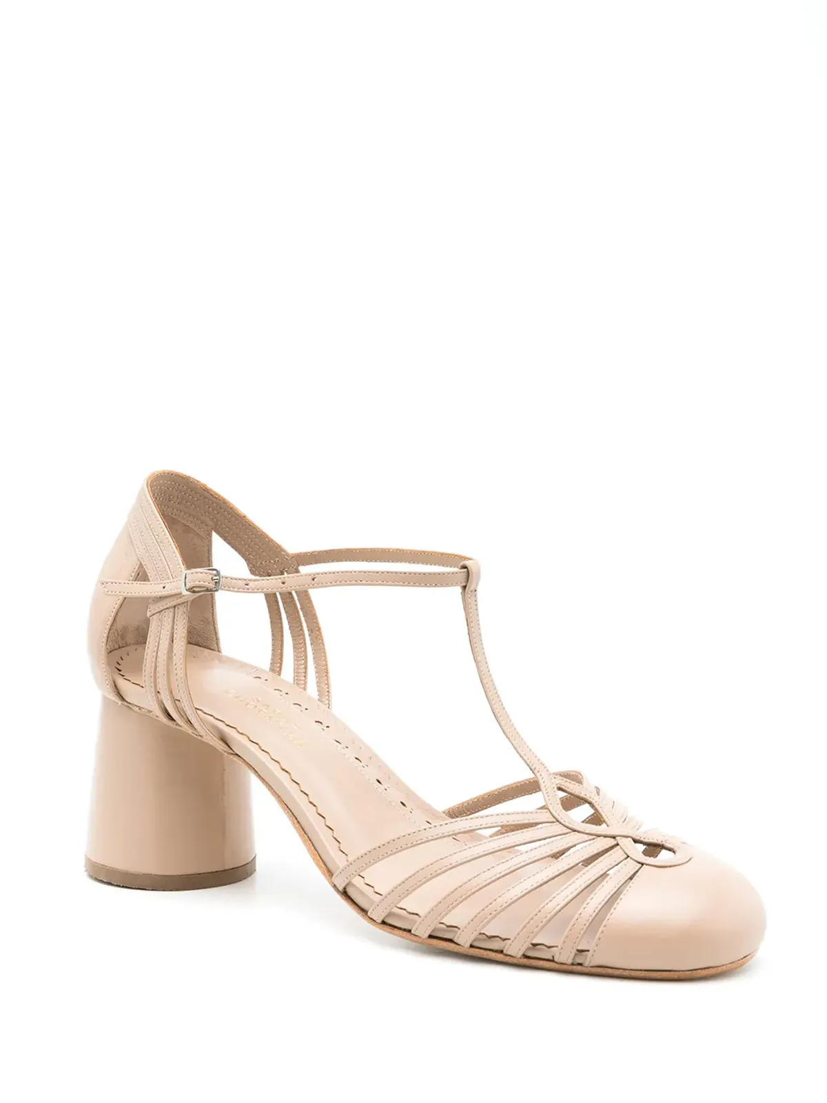 Sarah Chofakian Chamonix Leather Pumps - Neutrals - 画像2