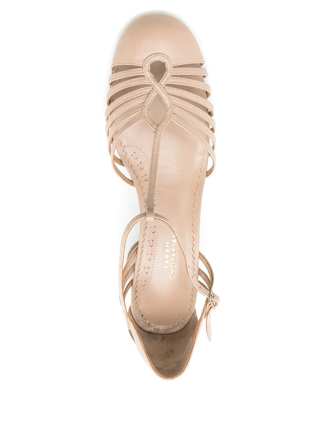 Sarah Chofakian Chamonix Leather Pumps - Neutrals - 画像4