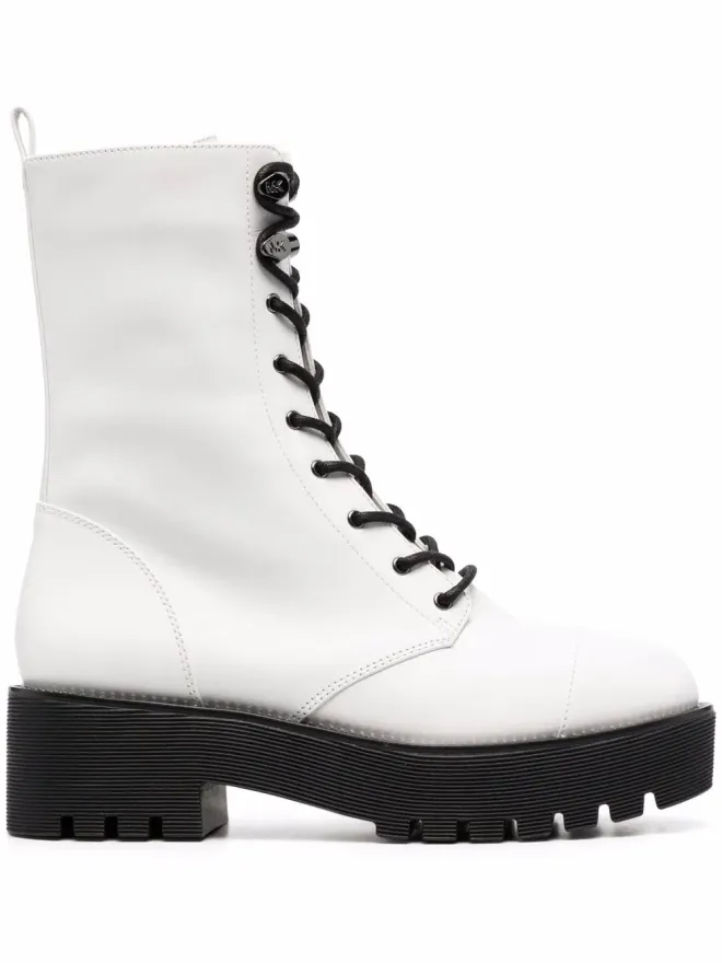 Michael Michael Kors Michael Michael Kors ブライス レースアップブーツ - ホワイトの商品画像