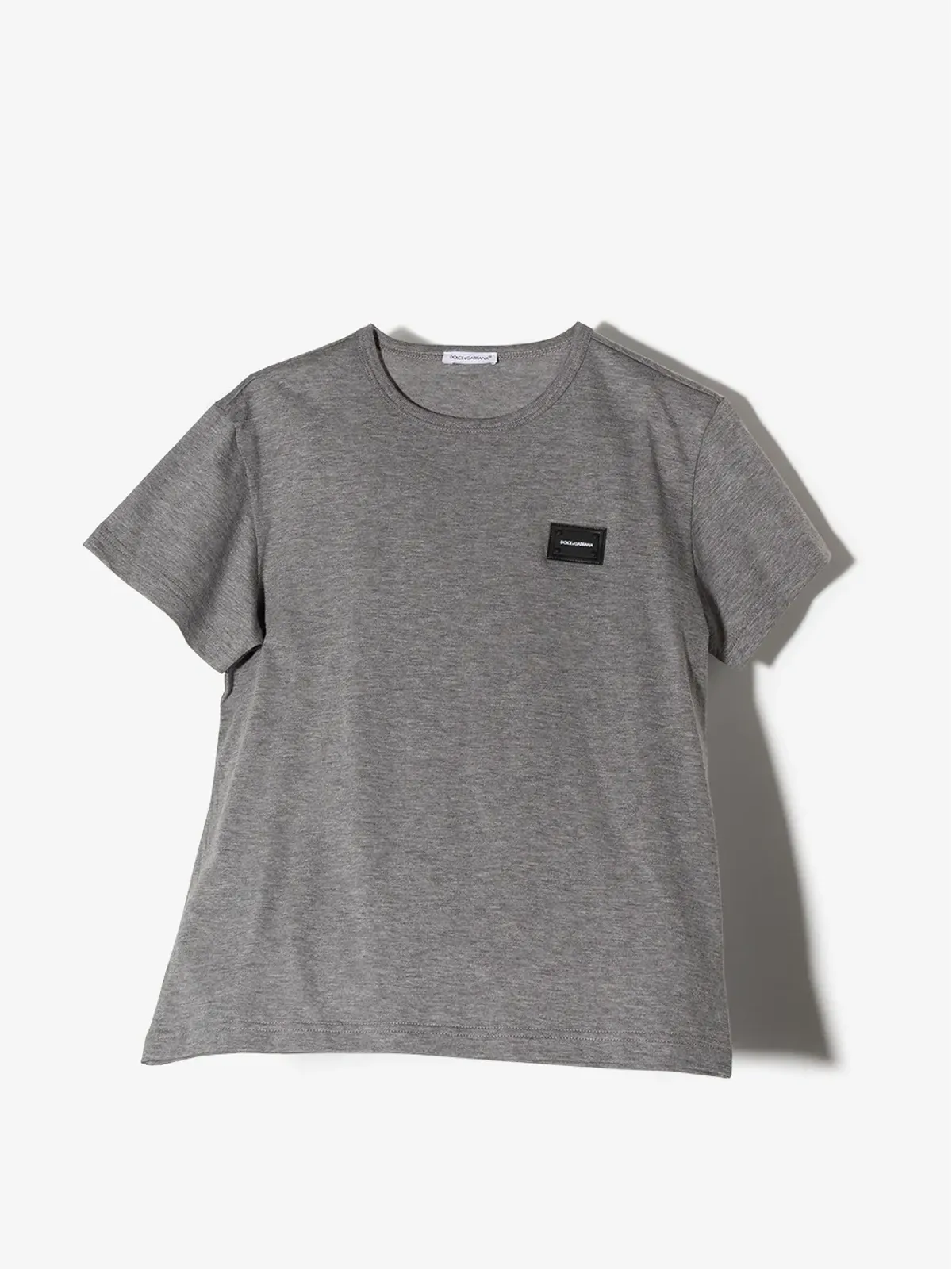 Dolce & Gabbana Kids スクエアロゴパッチ Tシャツ - 画像2