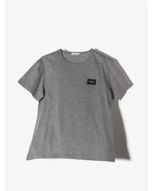 Dolce & Gabbana Kids スクエアロゴパッチ Tシャツ - サムネイル2