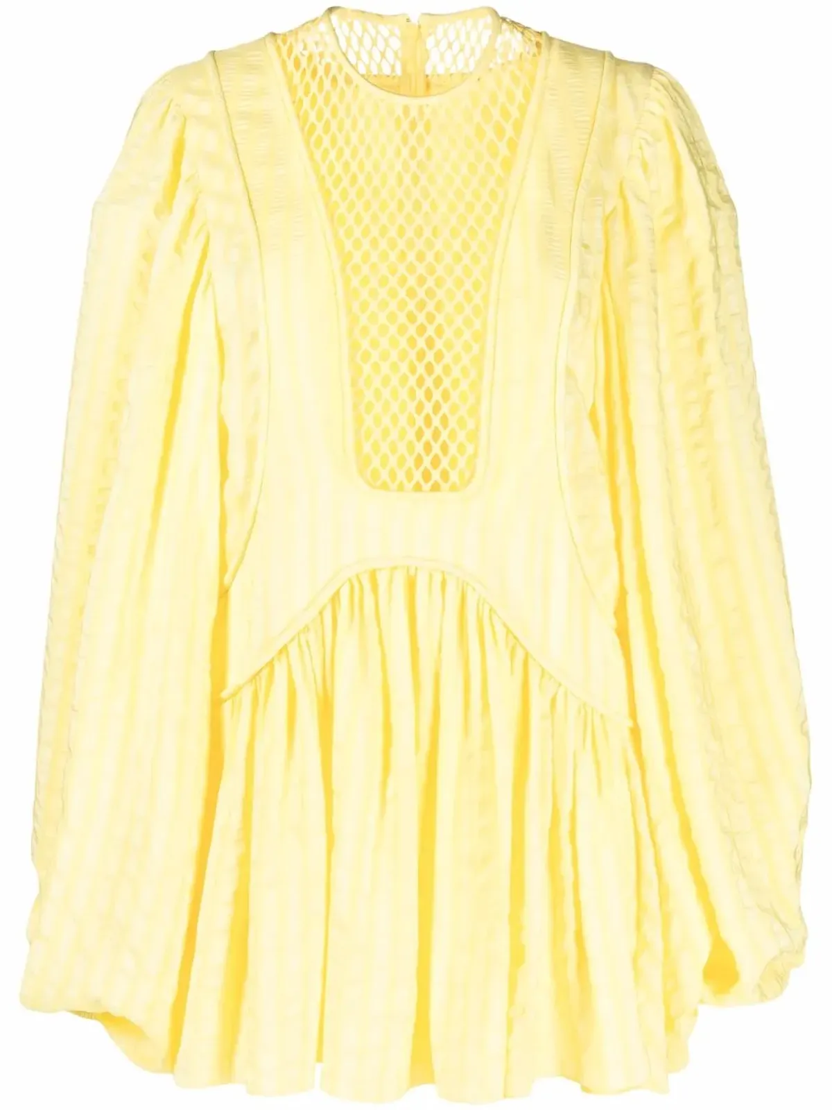 Stella McCartney メッシュパネル シフトドレス - 画像1