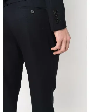 SANDRO テーラードウールパンツ ブルー - サムネイル5
