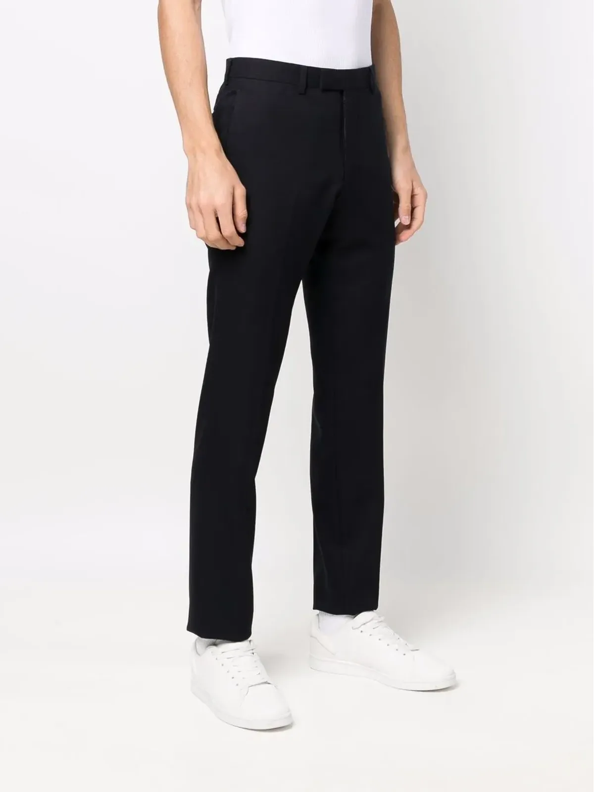 SANDRO テーラードウールパンツ ブルー - 画像3