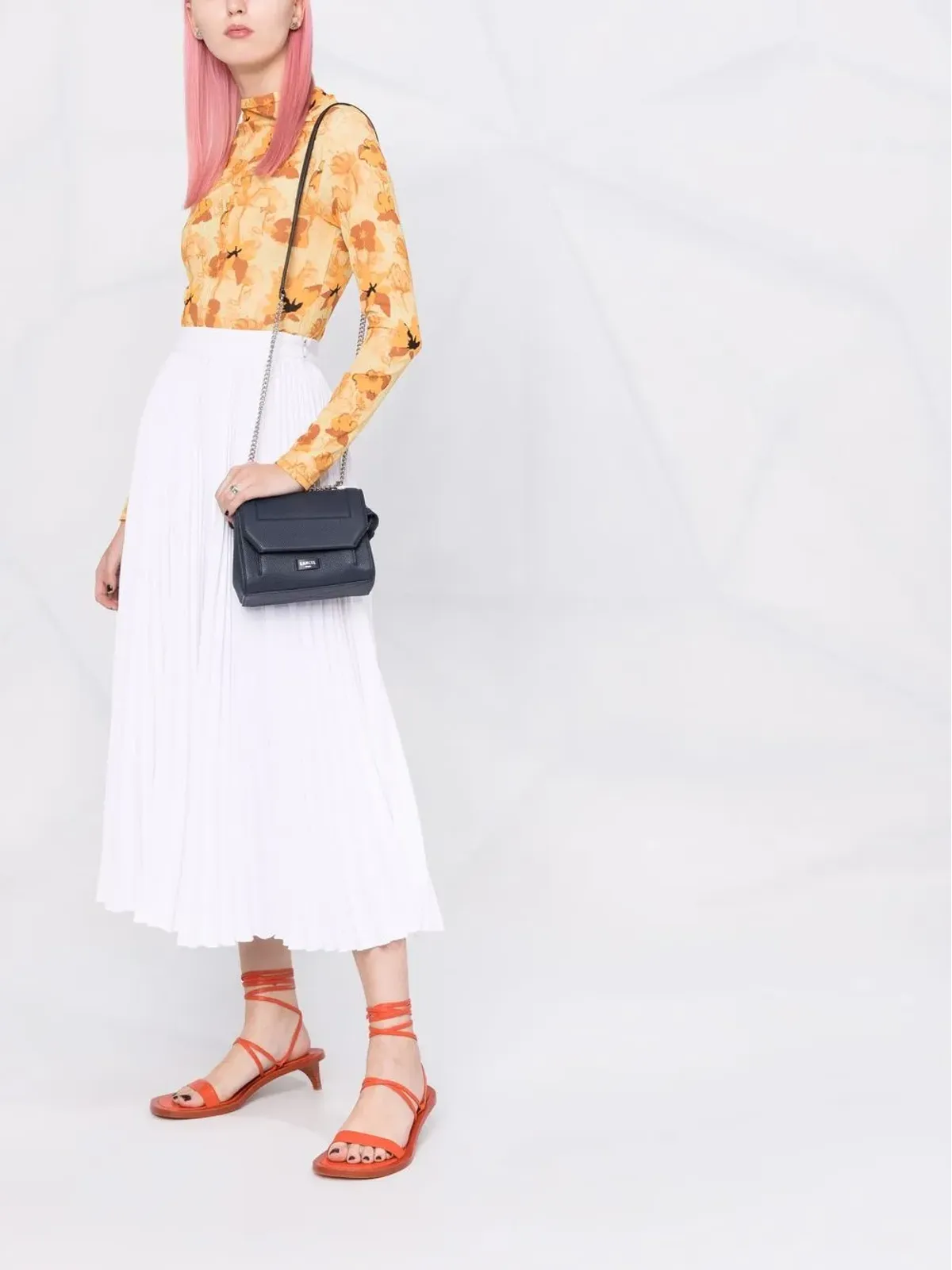 Lancel Ninon de Lancel トップハンドルショルダーバッグ - 画像2