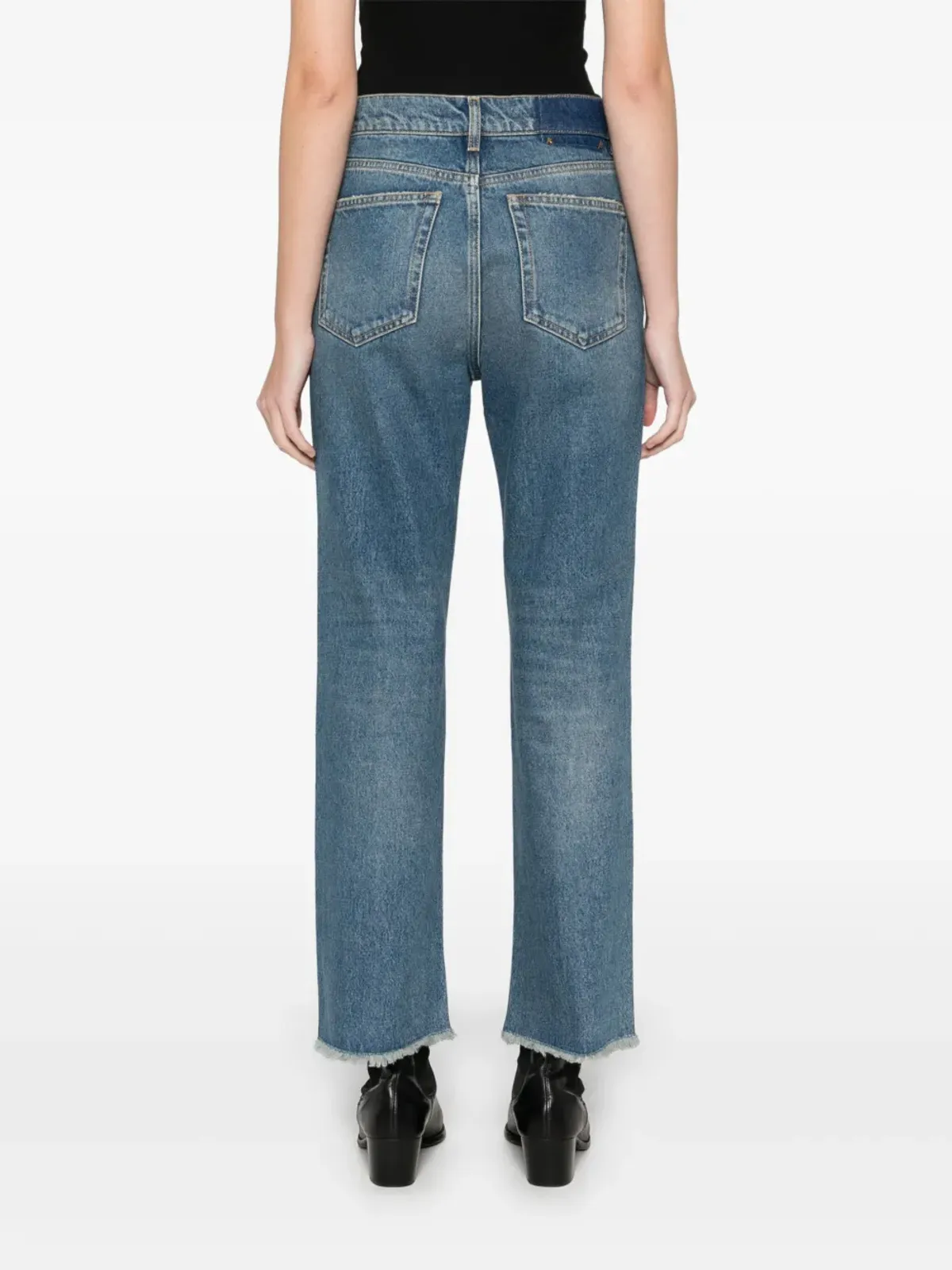 Golden Goose クロップドジーンズ - 画像4