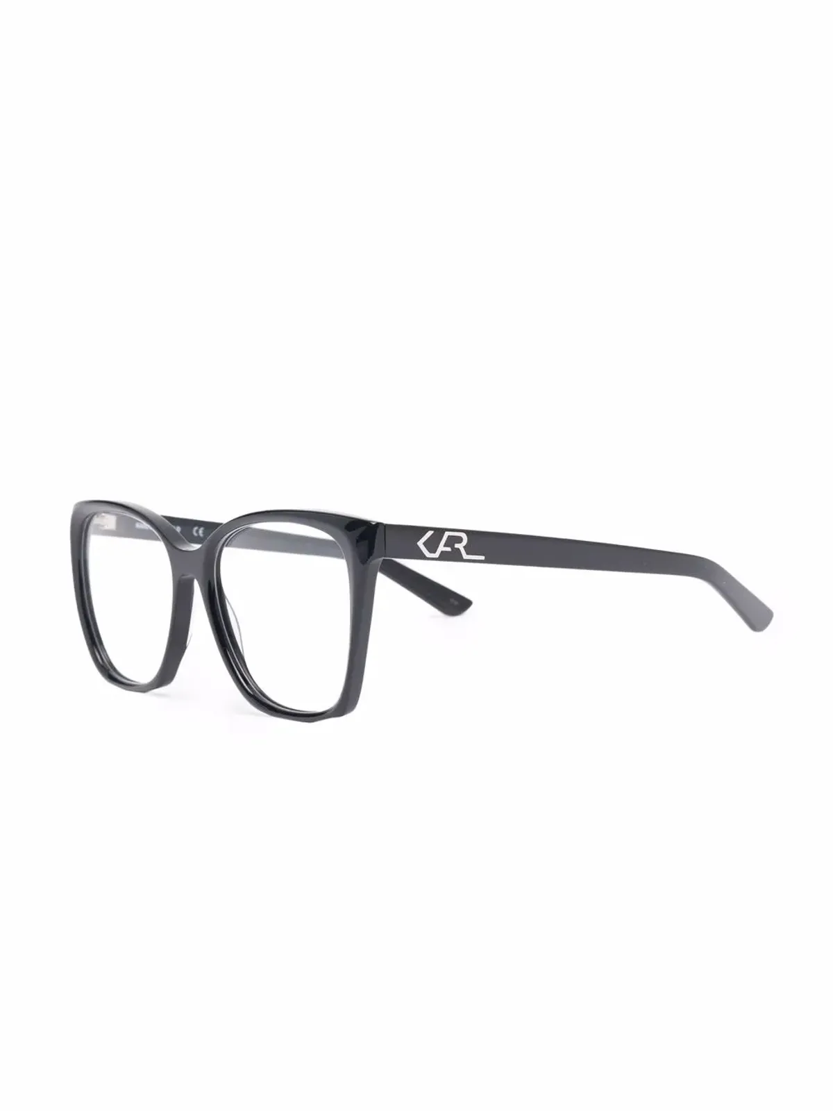 Karl Lagerfeld スクエアフレーム眼鏡 - 画像2
