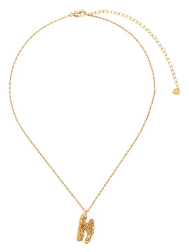 LOVENESS LEE LOVENESS LEE H アルファベットペンダントネックレスの商品画像