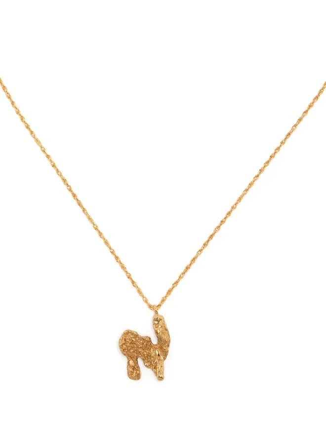 LOVENESS LEE LOVENESS LEE Nアルファベットペンダントネックレスの商品画像