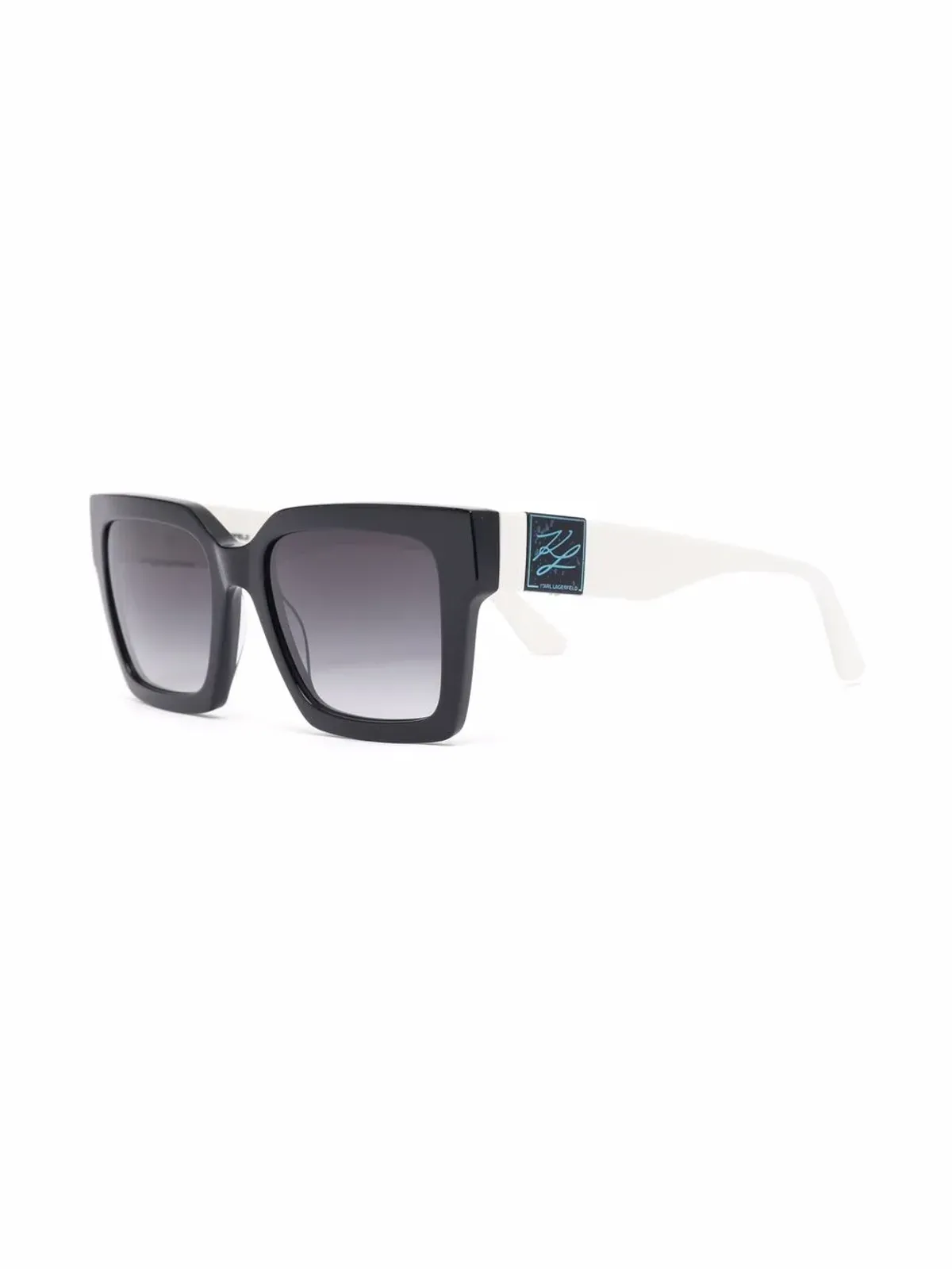 Karl Lagerfeld スクエアフレームサングラス - 画像2